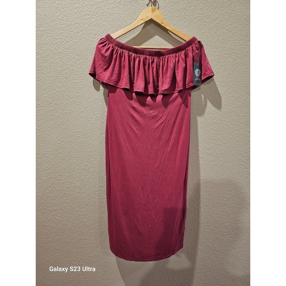 Womens VINCE CAMUTO Dress szX off the shoulder, NWT